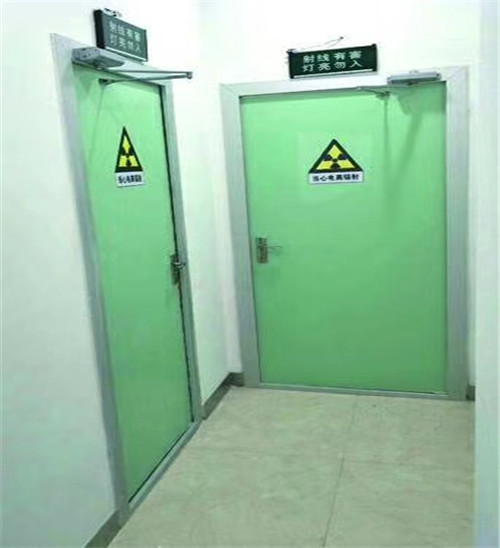 甘肃厂家定制防 辐射铅门 CT室铅门 放射科射线防护施工